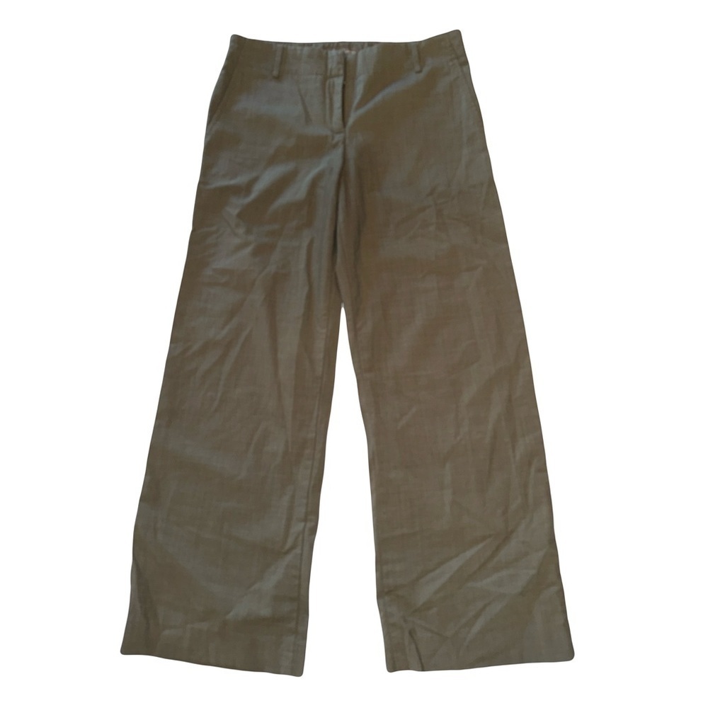 Tommy Bahama Women’s Wool Lightweight Stretch Trousers Olive Green Trousers Sz 2